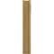 Ekena Millwork 5 1/2-in W x 24-in D x 36-in H Funston Slat Rough Cedar Woodgrain TimberThane Outlooker, Primed Tan OUTUR055X24X36FST24RCPR - alternate 5